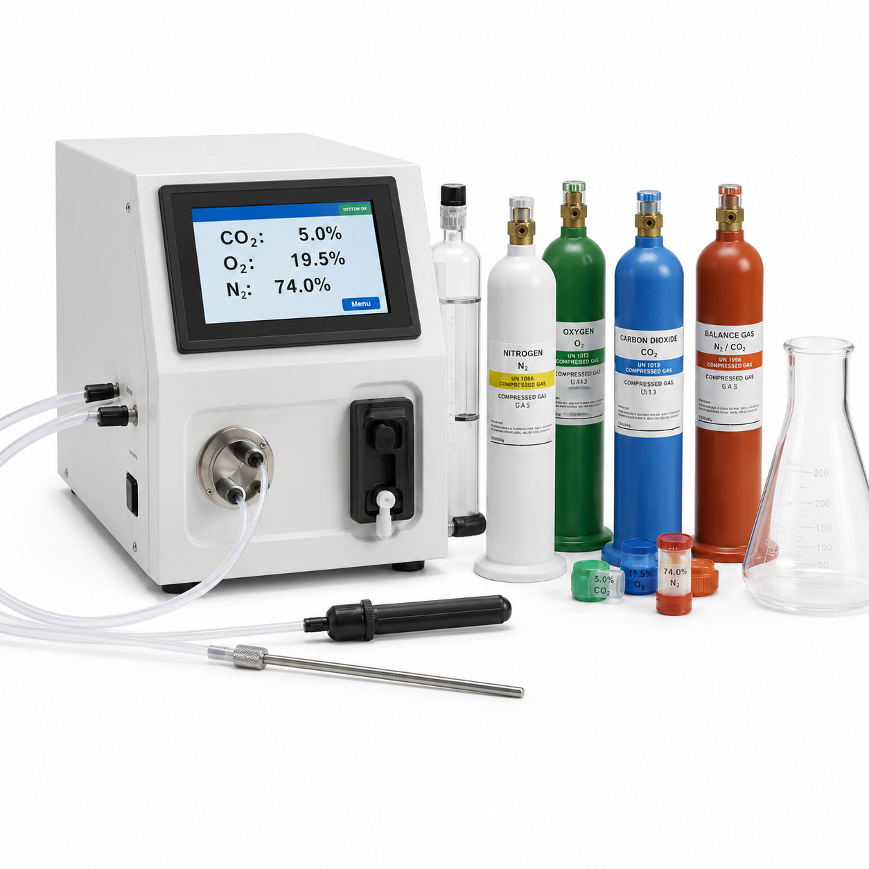 CO2/O2 Gas Analyzer