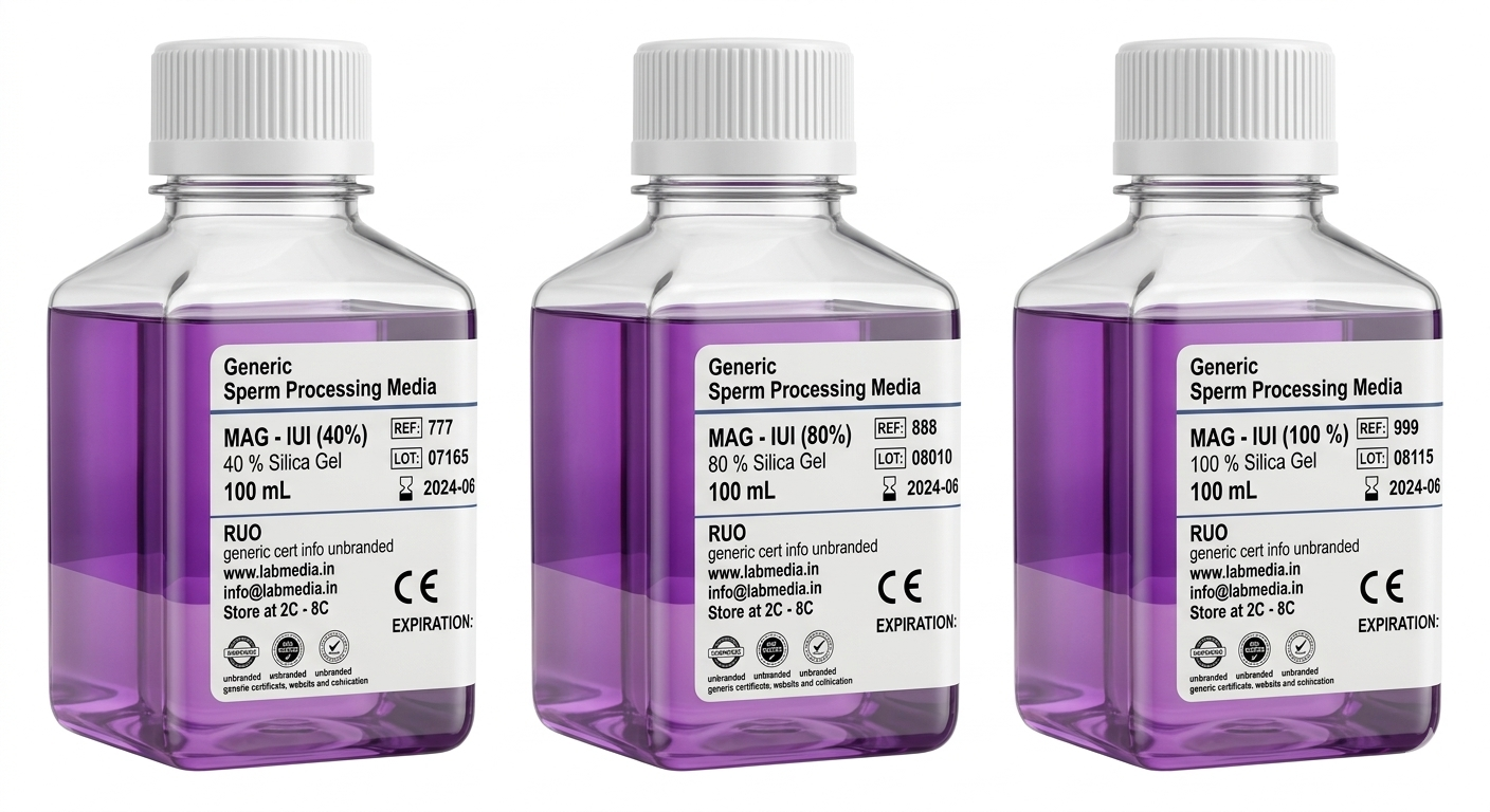 Density Gradient Media (40%, 80%, and 100%)