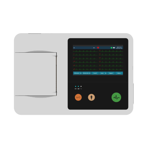 3 - Channel ECG Machine