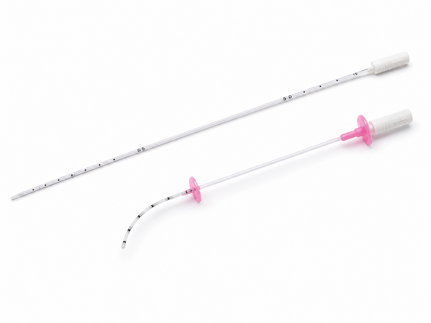 Embryo Transfer Catheters (Two-Piece System with Pre-Curved Outer Sheath)