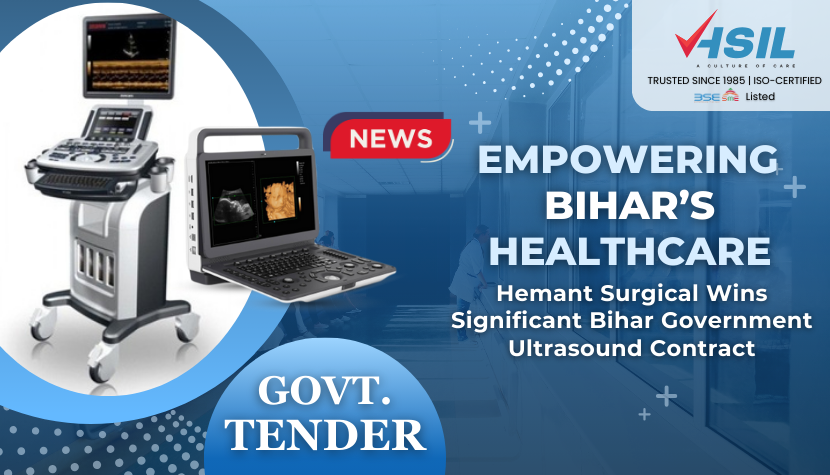 Hemant Surgical Wins Bihar Tender for Zoncare Ultrasound Machines