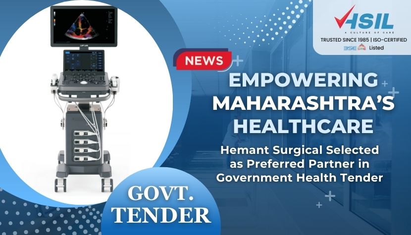 Hemant Surgical Wins Maharashtra Tender for Zoncare Ultrasound Machines